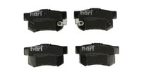 Hart 221 660 Bremsbelagsatz, Scheibenbremse FüR Acura, Honda, Mg, Rover