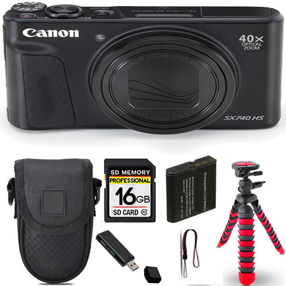 Canon PowerShot SX740 HS (BK) ブラック Amazon.com : Canon Powershot SX740 HS Digital Camera (Black