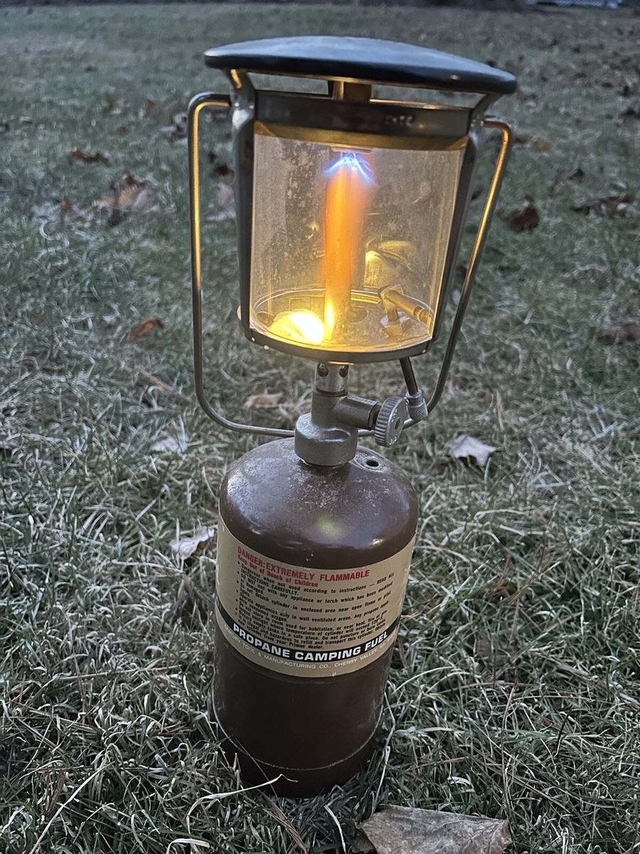 Vintage PRIMUS 100 Propane Lantern Set Camping/ Outdoor