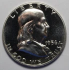 1956 Proof Franklin Half Dollar UM395