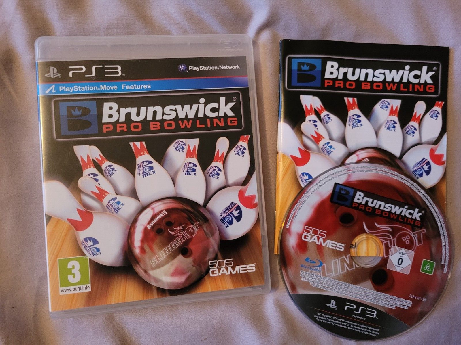 Brunswick Pro Bowling Playstation 3 PS3 Game