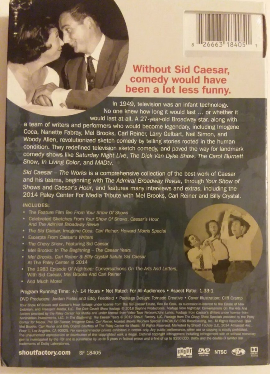 (未使用･未開封品)Best of Sid Caesar [DVD] Amazon.com: The Best of Sid Caesar [DVD] : Sid Caesar, Carl