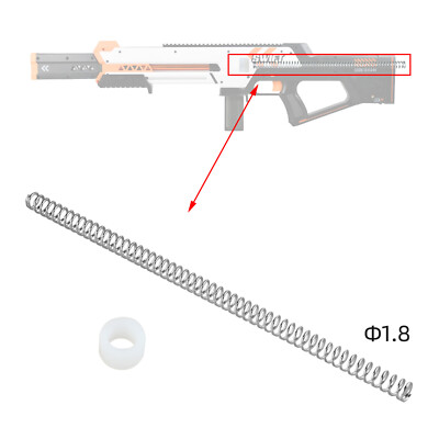 Worker MOD 1.8mm Wire Spring Coil Upgrade Kit for Swift Blaster Toy