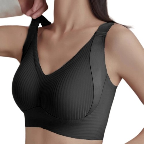 Women s Invisible Bra Full Coverage Support Smooth No Underwire Padded Bustier - Picture 26 of 28