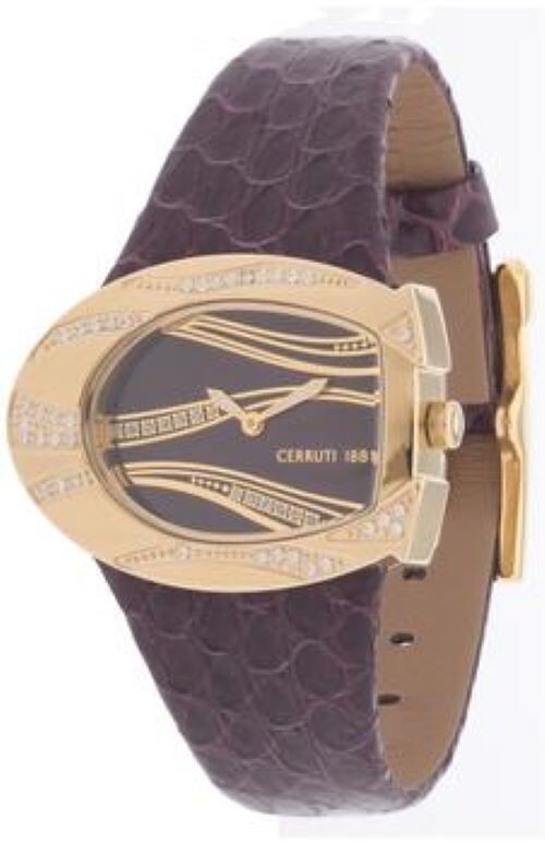 Montre Cerruti 1881 femme : célébrez chaque instant en violet et or rose