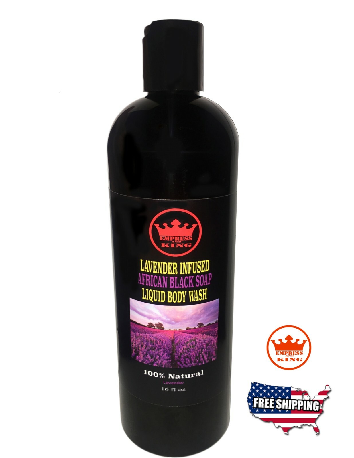 RAW UNREFINED - AFRICAN BLACK SOAP - LIQUID BODY WASH-100% A