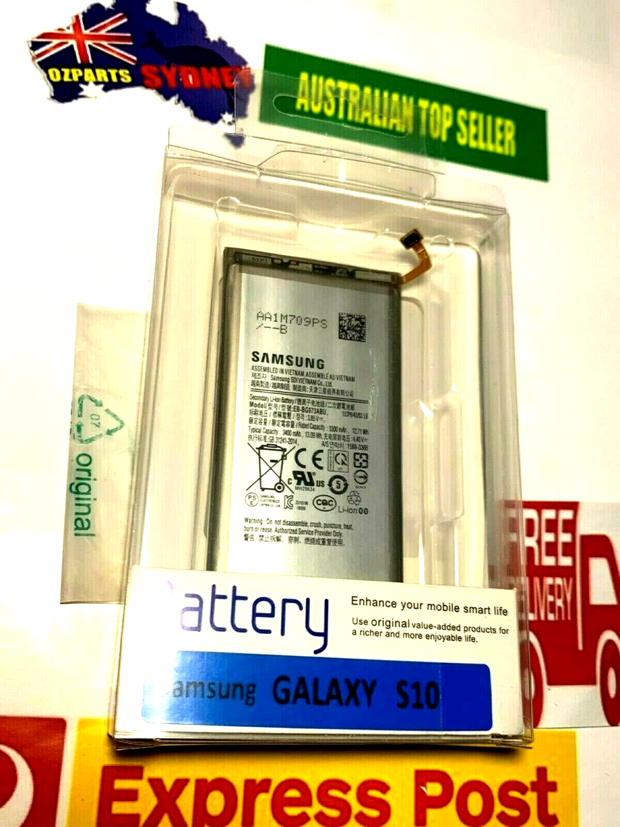 NEW ORIGINAL SAMSUNG Galaxy S10, SM-G973 Li-ion BATTERY with