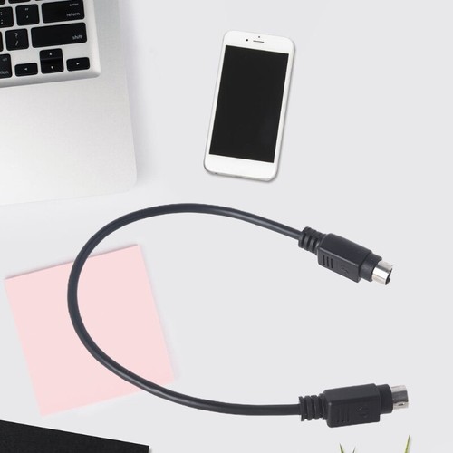 PS/2 Male to Male Power Cable1FT High Quality Copper Core for Keyboard Mouse 1ft - Afbeelding 2 van 8