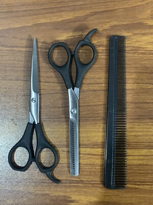 3 Stück Profi Friseurschere Friseursalon Haarschneiden scharfe Klingen