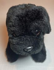 Animal Alley Plush Black Pug Puppy Dog Stuffed Animal Toys R Us Exclusive Toy