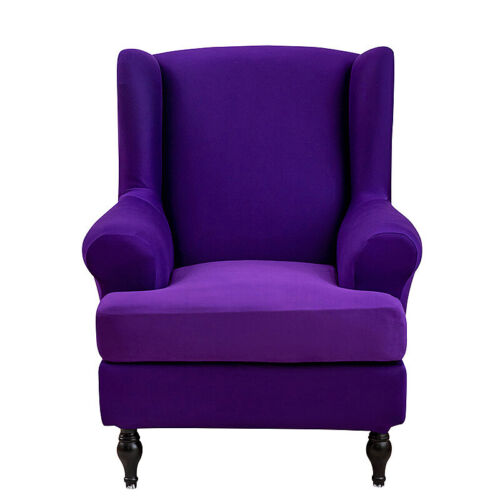 2 Stück Ohrensesselbezug Stretch Sesselbezug Sofa Ohrensesselbezug Cove ~ #L ⊿ - Bild 18 von 21