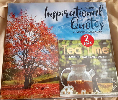 Motivational wall calendar 2023, zentangle calendar, calendar