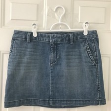 New Gap Denim Mini Skirt, Size 8