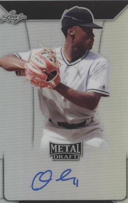 2018 Leaf Metal Draft - Osiris Johnson #BA-OJ1 - 1 of 1