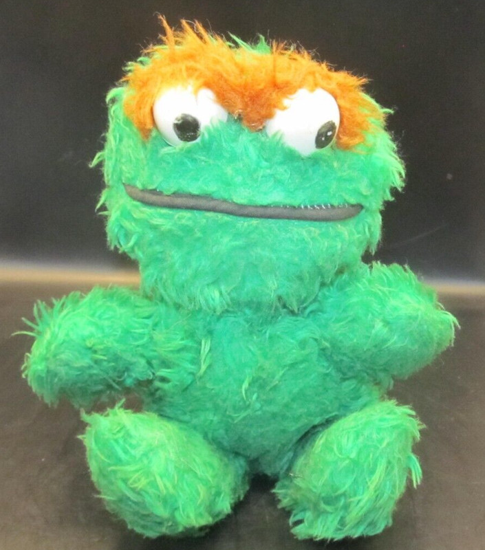 VINTAGE SESAME STREET OSCAR THE GROUCH STUFFED ANIMAL PLUSH Jason Ross Moffett