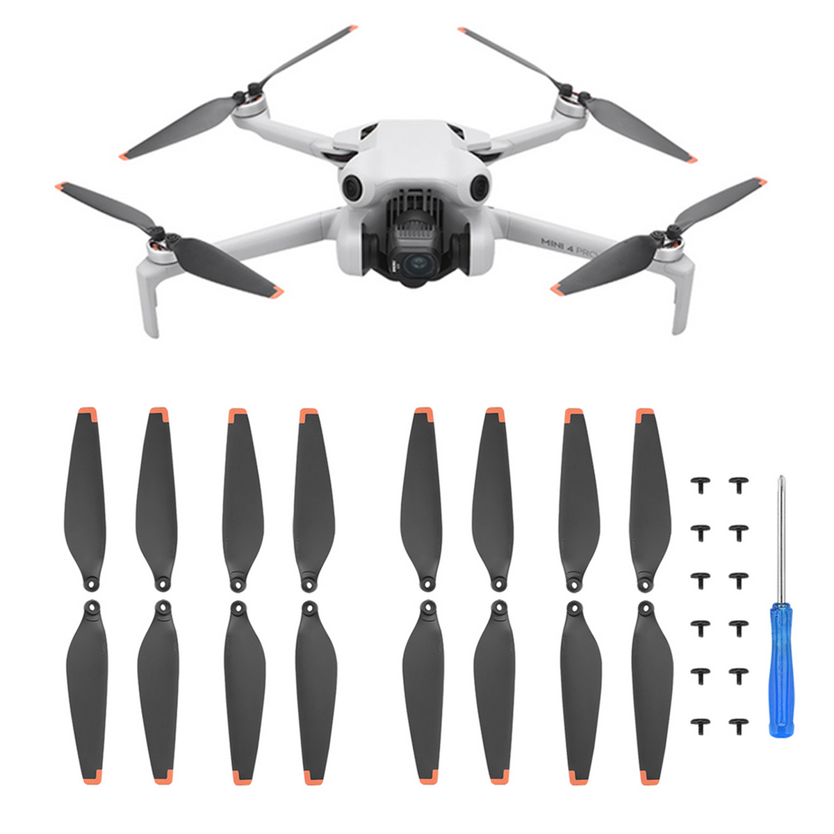 2/4pairs 6030 Low-Noise Drone Propellers Prop Blade for DJI Mini