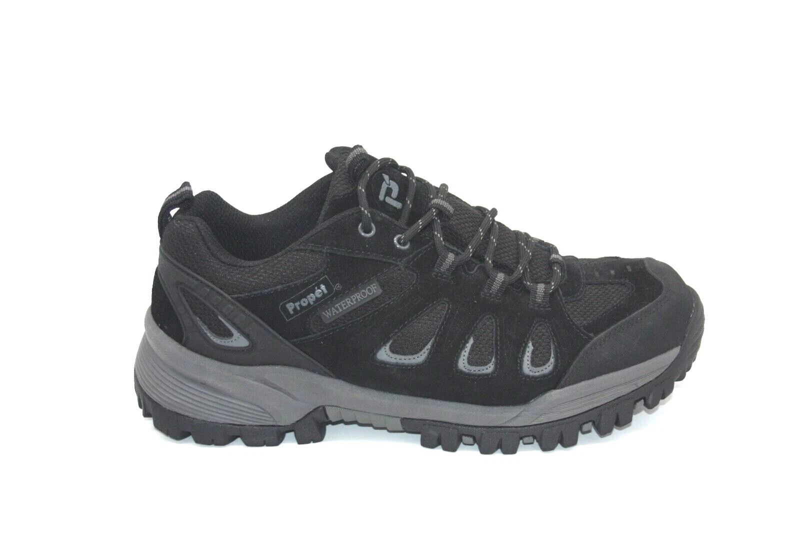 Propet Ridge Walker Low M3598 MEN'S SIZE 9.5 BLACK WATERPROOF