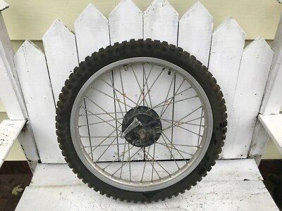 1976 Suzuki RM100 Front Wheel Hub Brake Plate   RM 100   