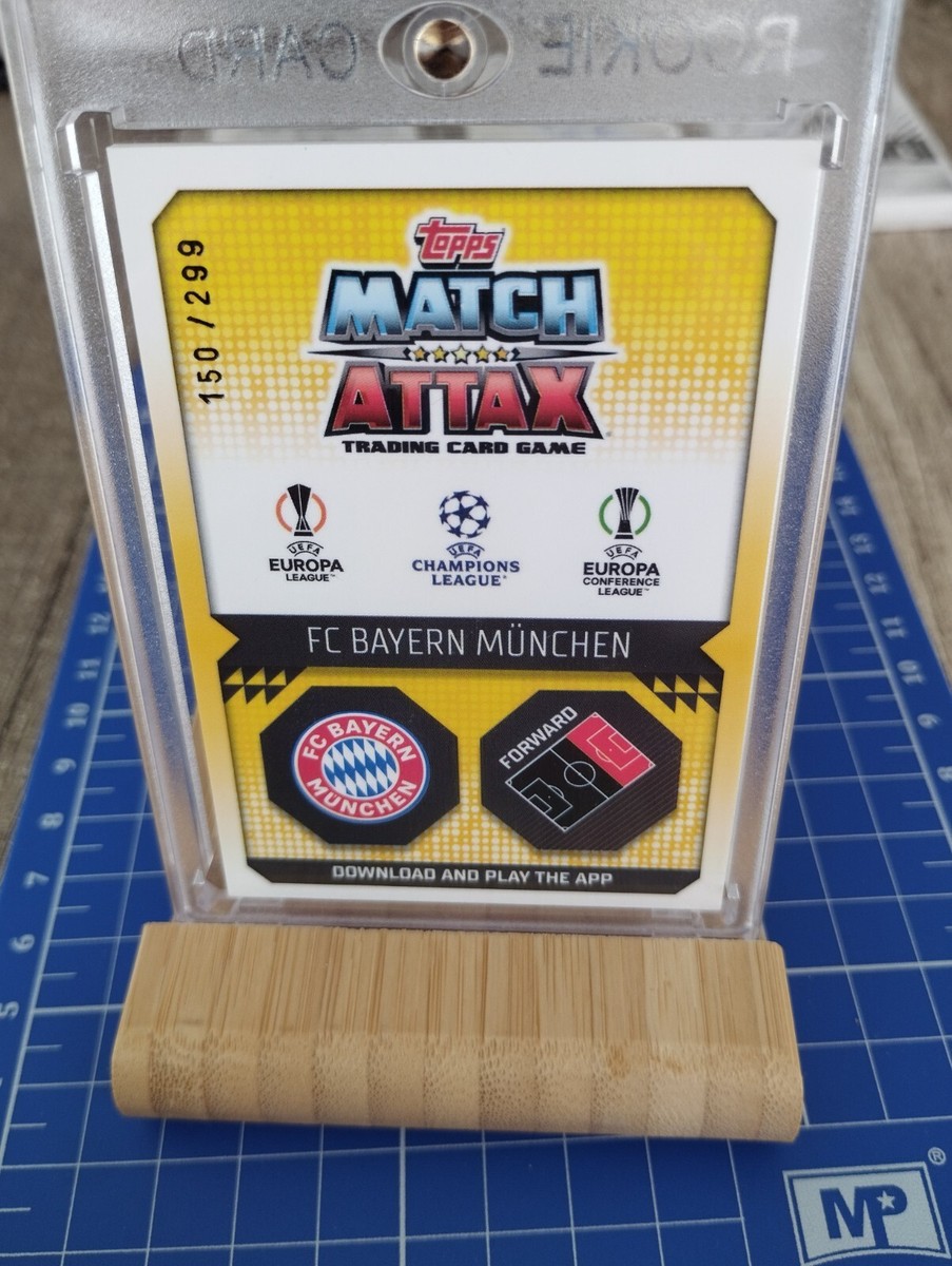 MATHYS TEL Topps Match Attax 22/23 EXTRA Relic UCL DEBUTANT