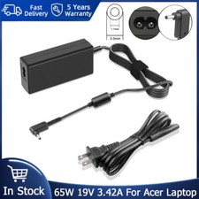 19V 3.42A 65W Laptop AC Adapter Charger for Acer Chromebook Gateway Power Supply
