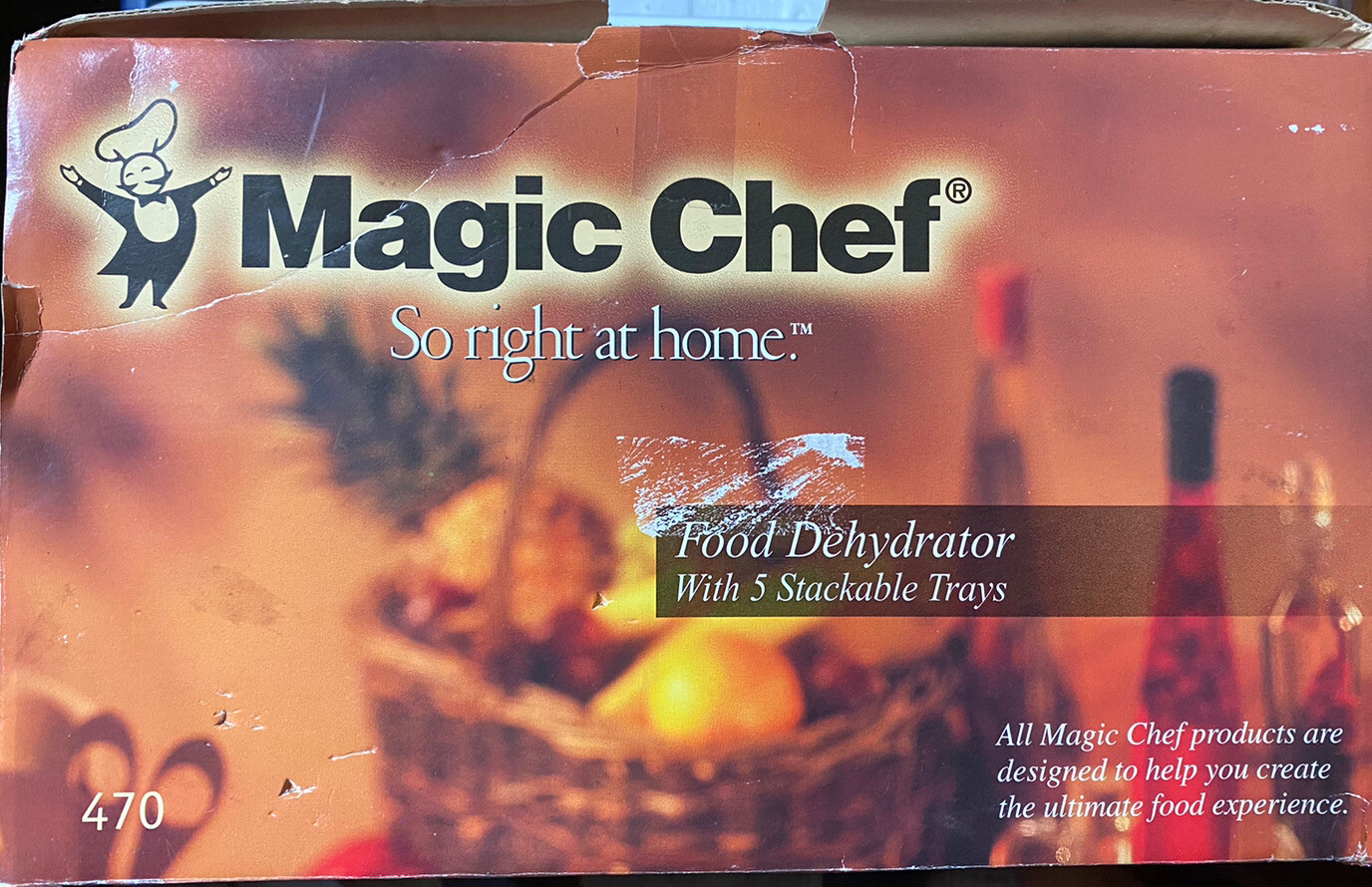 Magic Chef Electric Food Dehydrator 5 Stackable Trays 470 Box eBay