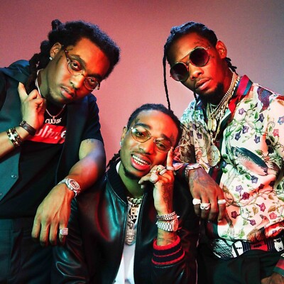 Migos Quavo, Takeoff, Offset Poster Wall Art Home Decor Photo Prints 16, 20, 24''