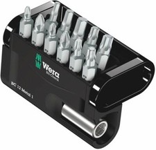 Wera Bit-Check 12 Metal Drill Driver Bit Set of 12 PZ PH TX Hex 057424