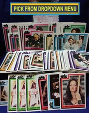 Vintage 1977 Topps Charlies Angels Series 1-4 Trading card USED READ You-Pick-1