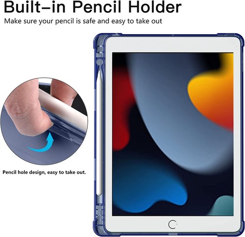 Lonfeid Stifthalter Hülle+ 9H Panzerfolie für iPad 9/8/7 (2021/2020/2019) 10.2" - Bild 55 von 58