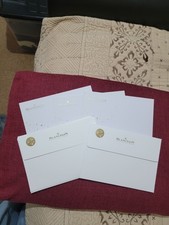 18 enveloppes blanches de marque de luxe BLANCPAIN 22,5 x 16 cm
