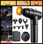 Deep Tissue Massage Gun with Heat | Handheld Percussion Massager for Pain Relief