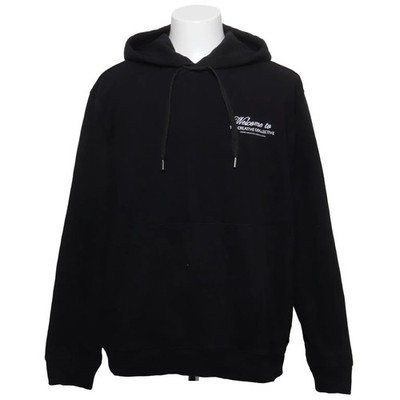 H&M, Kapuzenpullover, Größe: XL, REGULAR FIT, Schwarz, Baumwolle/Polyester #2EL