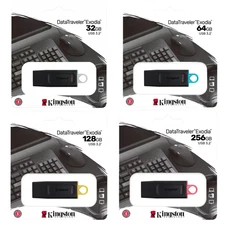 Kingston DataTraveler Exodia USB Flash Drive USB 3.2 Gen 1, Protective Cap