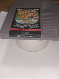 Joe and Mac for Nintendo Nes.Cartridge Only. Tested/Works