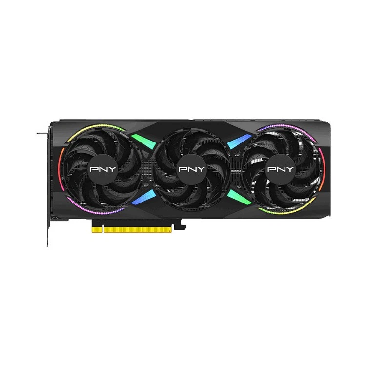 PNY NVIDIA GeForce RTX 5070 ARGB EPIC-X RGB Overclocked Triple Fan Graphics Card - Image 3 of 4