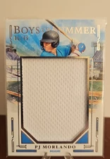 2025 Panini Boys of Summer - Jumbo Prospect  PJ Morlando. #JPM-6 /99 (MEM, RC)