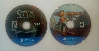 Sony PS4 Game Lot Ratchet & Clank Styx Shards Of Darkness Disc Only Tested