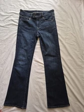 AMERICAN EAGLE Dark Blue Denim Next Level Stretch Size US 10 Regular Jeans