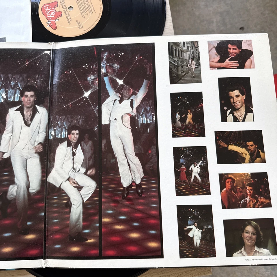 Saturday Night Fever Original Soundtrack 1977 1st US Press Complete W/OG Sleeves - Image 4 of 4