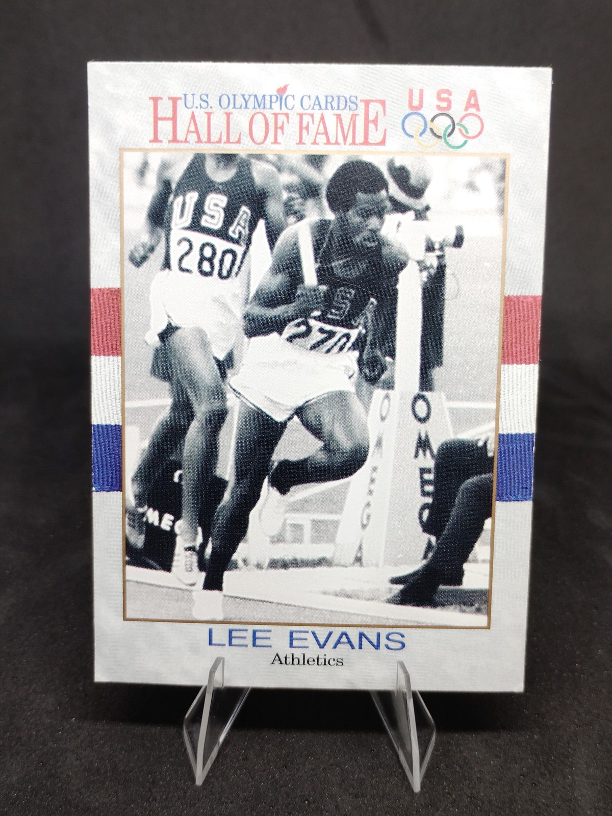 1991 Impel U.S. Olympic Hall of Fame #42 Lee Evans