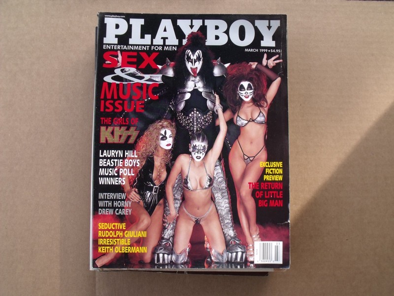 Vintage Playboy Magazine March 1999 Girls Of Kiss, 2 AVAILABLE