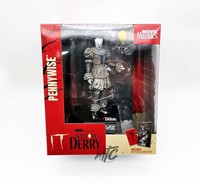 Movie Maniacs ES Welcome To Derry - Pennywise (B & W) PVC Statue McFarlane
