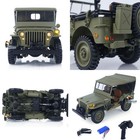 HG 1/14 4x4 Electric Military Truck HG4 58 Convertible Off Road Combat Vehicle — photo 7