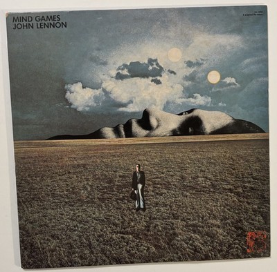 John Lennon - Mind Games Vinyl Record SN-16066 Capitol Re-issue