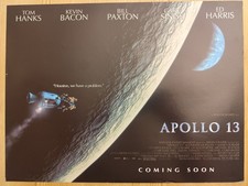 Apollo 13 (1995) &ndash; Mini Quad &ndash; SS &ndash; Hanks Bacon Paxton Space Drama