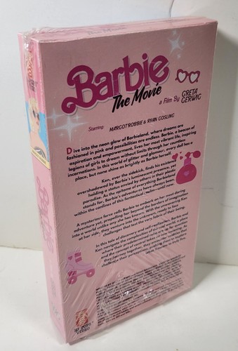 Barbie The Movie VHS - Margot Robbie, Ryan Gosling! Sealed! - Picture 2 of 3