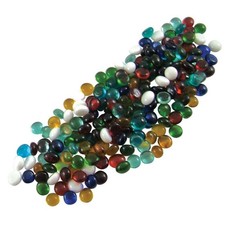 Jennifer's Mosaics Colored Glass Gems 1 lb.