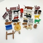1950s MARX Roy Rogers Double R Ranch & Mineral City Animals & Accessories