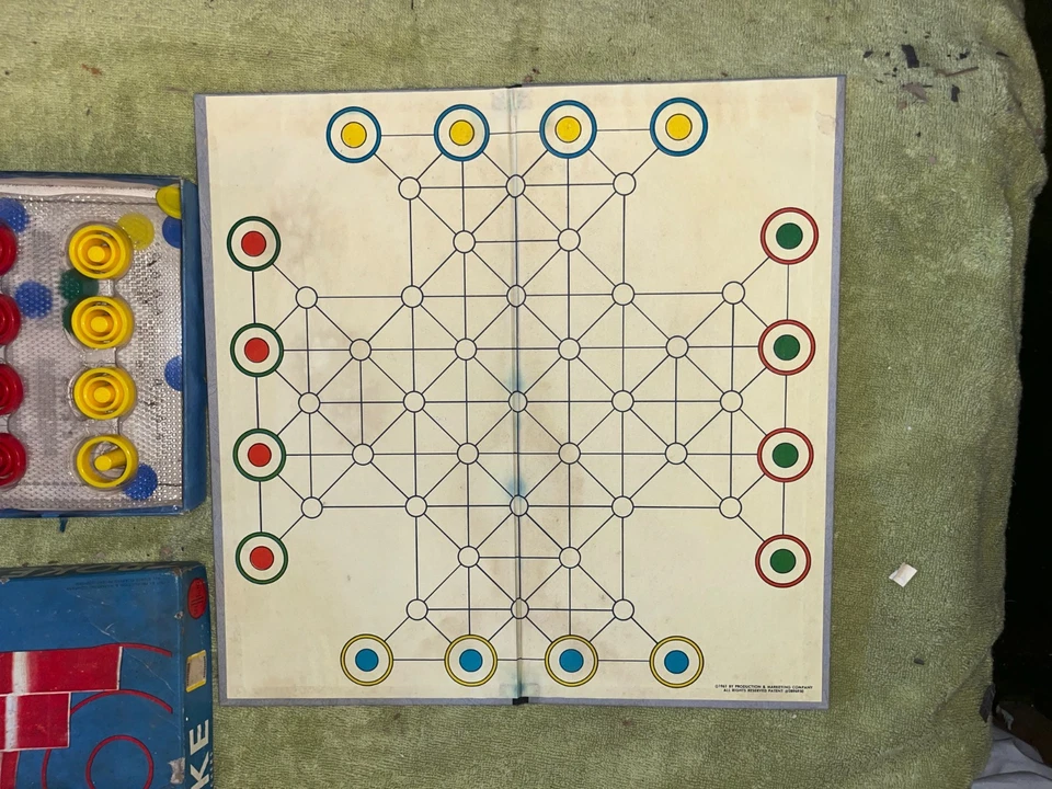 Troke Castle Checkers Selchow & Richter Sel-Right - Vintage 1961 Complete - Image 3 of 4