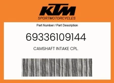 KTM Genuine Camshaft Intake Cpl. - 69336109144